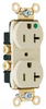 Duplex/Single Receptacle - PS8300-HSI - Hubbell Wiring Device-Kellems