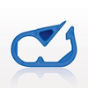 Pinch Clamp, Blue - 13618 - Qosina Corp.