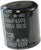 Capacitor Alum Elec 330Uf, 450V, 20%, Snap-In; Capacitance Cornell Dubilier - 52R2412 - Newark, An Avnet Company