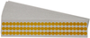 Masking Tape Label, Pi, Amber, 9.53Mm; Label Type Brady - 41AH5723 - Newark, An Avnet Company