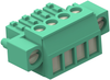 Terminal Block, Pluggable, 4Pos, 14Awg; Pitch Spacing Buchanan Te Connectivity - 15H7369 - Newark, An Avnet Company