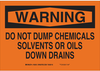 Chemical & Hazardous Materials Sign - 22371 - Brady Corporation