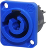 Power Entry, Plug, Panel Mount, Blue; Product Range Multicomp Pro - 01AC4913 - Newark, An Avnet Company