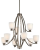 Mid. Chandeliers-Glass Up - 391888 - Light Center (The)