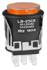 Pushbutton Switches - LB25CKW01-5D24-JD - Powell Electronics, Inc.