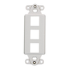 Keystone Faceplates, Frames - FPRMF3-W-ND - DigiKey