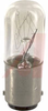 Lamp; Bulb, Incandescent, Bayonet Type BA15D, 7 W, 120 V, Clear - 70007316 - Allied Electronics, Inc.