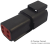 Automotive Housing, Rcpt, 4Pos, 7.5A; Product Range Deutsch Te Connectivity - 26W9661 - Newark, An Avnet Company