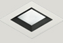 NanoLED SQ Downlight 1/4