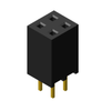 Headers, Receptacles, Female Sockets - 4324-FHMD-DA004G1NBON-G-ND - DigiKey