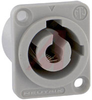 Power Connector; Flat Tab; 0.929 in.; 1.465 in.; 20 A (RMS); 250 VAC; 4000 VDC - 70088601 - Allied Electronics, Inc.