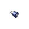 Spring Loaded Plunger, Flare-in, Large Size, Without hold-open feature, Steel, Purple Knob - 56-270-2-012 - Southco