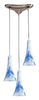 140-3MT Mini Pendants-3 Light Cluster - 415803 - Capital Lighting, Inc.