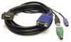 Linkskey 10ft Slim 3-in-1 High-Quality USB/PS2 KVM Combo Cable M/M -- C-KVM-SC10 - Image