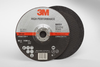 3M Ceramic Depressed-Center Wheel - 36 Grit Very Coarse Grade - 7 in Diameter - Thickness 1/4 in - 66551 -- 051115-66551 - Image