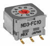 Rotary Dip Switches - 2300-ND3FC10P - New Yorker Electronics Co., Inc.