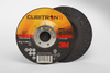 3M Cubitron II Ceramic Aluminum Oxide Depressed-Center Wheel - 36 Grit Very Coarse Grade - 4 1/2 in Diameter - 7/8 in Center Hole - Thickness 1/4 in - 66587 - 051115-66587 - R. S. Hughes Company, Inc.