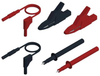 Test Lead/probe Kit, 6Pc, Red/black; Kit Contents Hirschmann Test And Measurement - 71AC1065 - Newark, An Avnet Company