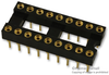 Dip Socket, 18 Position, Through Hole; No. Of Contacts Multicomp - 82K7802 - Newark, An Avnet Company