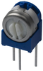 Trimmer Potentiometer, 10Kohm 1Turn Through Hole; Trimpot Type Bourns - 04F8936 - Newark, An Avnet Company