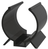 Screw Mount Cable Clamp, Blk, 0.38, Pvc; Cable Clamp / Clip Type Essentra Components - 66AJ4722 - Newark, An Avnet Company