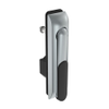 Swinghandle Latch, Medium Size - 125 mm , Without Padlock Hasp, Use with Linear Actuator, 3 mm Double Bit DIN, Sealed, Zinc Alloy, Satin Chrome Plated - H3-50-170-144 - Southco
