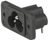Iec Power Connector, C6 Inlet, 2.5A; Iec Connector Type Schurter - 23M1990 - Newark, An Avnet Company