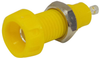 Connector,4Mm Socket, 10A Solder, Yellow; Gender Deltron Components - 45M6866 - Newark, An Avnet Company