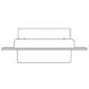 D-Sub, D-Shaped Connector Housings - 900-1731130077-ND - DigiKey