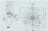 LF / SBRFB 3-Bolt Flange Units -- LF17G