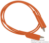 Test Lead, Alligator Clip, Org, 60Vdc/5A; Lead Length Imperial Pomona - 22C7992 - Newark, An Avnet Company