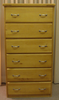 Six Drawer Dresser with Silver Handles-JC206SH - JC206SH - Jess Crate Furniture