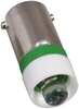 Led Bulb, Ba9S, Green, T-3 1/4; Lamp Base Type Vcc (Visual Communications Company) - 94W7276 - Newark, An Avnet Company