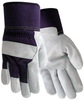 Red Steer 33150 Assorted Large Cowhide Suede Leather Full Fingered Work & General Purpose Gloves - Wing Thumb - Uncoated - 046065-93351 - 046065-93351 - R. S. Hughes Company, Inc.