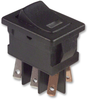 Rocker Switch, Dpst, On-Off, Black, Panel, 10 A, 125 V Rohs Compliant C&k Components - 79X5563 - Newark, An Avnet Company