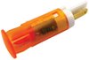 Panel Indicator, 10Mm, Orange, 12Vdc; Led Color Apem - 27X4564 - Newark, An Avnet Company
