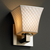 POR-8921-40-CHKR-NCKL Sconces-Single Glass - 670659 - Capital Lighting, Inc.