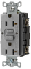GFCI Duplex Receptacle - GFRST20GY - Hubbell Incorporated