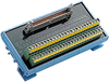 50-pin DIN-rail Flat Cable Wiring Board -- ADAM-3950-AE - Image
