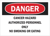 Chemical & Hazardous Materials Sign - 41991 - Brady Corporation