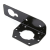 Pollak 11-627 Trailer Connector Bracket, Black, Use with 4 to 6-Way Sockets - 37606 - Waytek, Inc.
