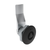 Quarter-Turn Cam Latch, 8 mm Triangle Recess, 18mm  Grip, Sealed, Zinc Alloy, Powder Coat, Black - E5-1-035-101 - Southco