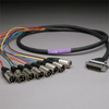 GEPCO 8CH DB25 Audio Snake Cable 25-PIN TO 3-PIN XLR MALES 2 - 20DA88512-DB25XP-025 - HAVE, Inc.