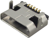 Micro Usb, 2.0 Type B, Receptacle, Smt; Usb Connector Type Gct (Global Connector Technology) - 28X2569 - Newark, An Avnet Company