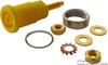 Socket, 4Mm, Safety, Yellow , Mvl S; Gender Hirschmann Test And Measurement - 92K8691 - Newark, An Avnet Company
