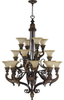 6230-16-88 Large Chandeliers-Glass Shade - 701447 - Capital Lighting, Inc.