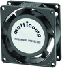 Axial Fan, 80Mm, 115Vac, 120Ma; Nominal Rated Voltage Ac Multicomp - 71P8702 - Newark, An Avnet Company