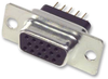 D Sub Connector, Hd D Sub Dip Series, Db, Receptacle, 44, Metal, Solder Rohs Compliant Multicomp - 95M7164 - Newark, An Avnet Company