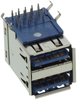 Usb Conn, 3.0 Type A, Rcpt, R/a, Tht; Usb Connector Type Amphenol Communications Solutions - 94W2572 - Newark, An Avnet Company