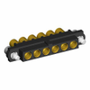 6 Pos. Female SIL 14 AWG Cable Conn. Kit, Jackscrews - M80-4000000F2-06-326-00-000 - Harwin Plc